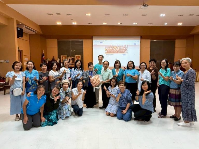 The Khon Kaen University Seniors Club, in collaboration with the staff of the Faculty of Technology, Khon Kaen University, organized the activity “Creating Happiness and Strengthening Connections for Well-being.