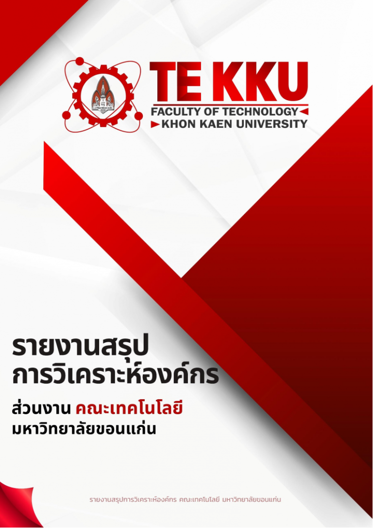 รายงานการสรุปการวิเคราะหฺ์องค์กร คณะเทคโนโลยี พ.ศ. 2568