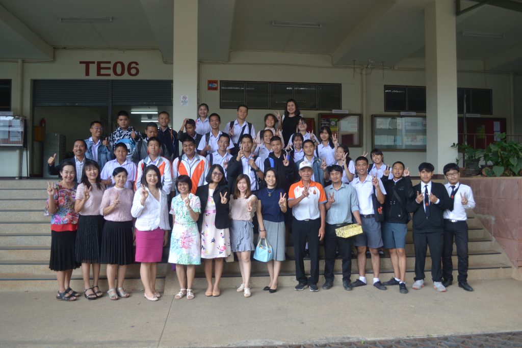 คณะเทคโนฯ ต้อนรับนักเรียนจากโรงเรียนสาธิตมหาวิทยาลัยขอนแก่น (ศึกษาศาสตร์)