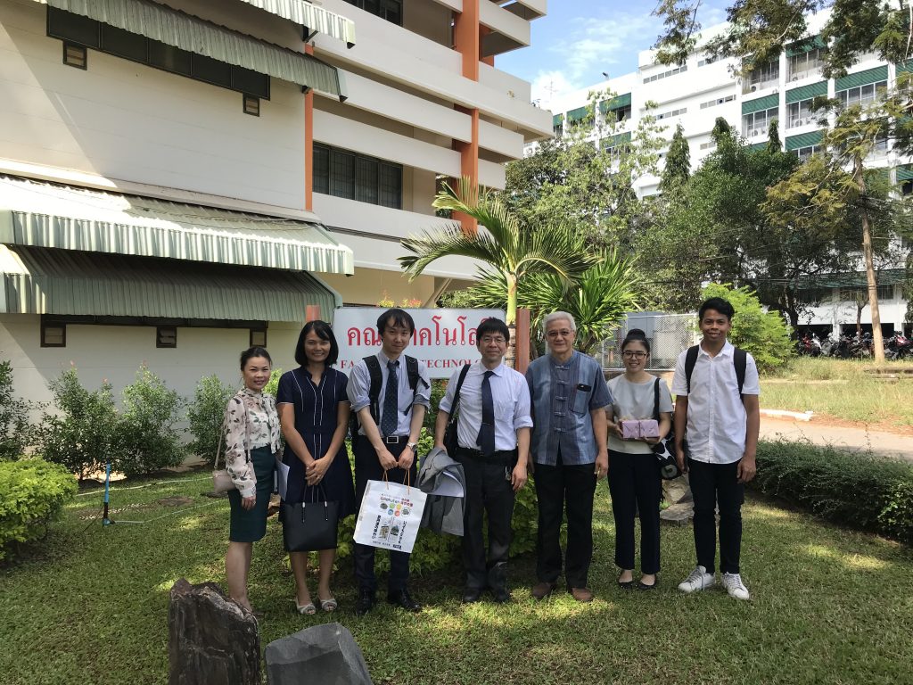 คณะเทคโนฯ ต้อนรับอาคันตุกะจาก College of Life Sciences, Ritsumeikan University ประเทศญี่ปุ่น