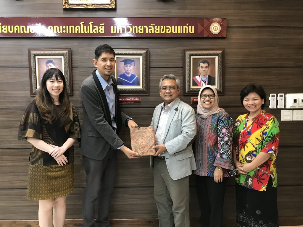 คณะเทคโนฯ ต้อนรับอาคันตุกะจาก Universitas Gadjah Mada