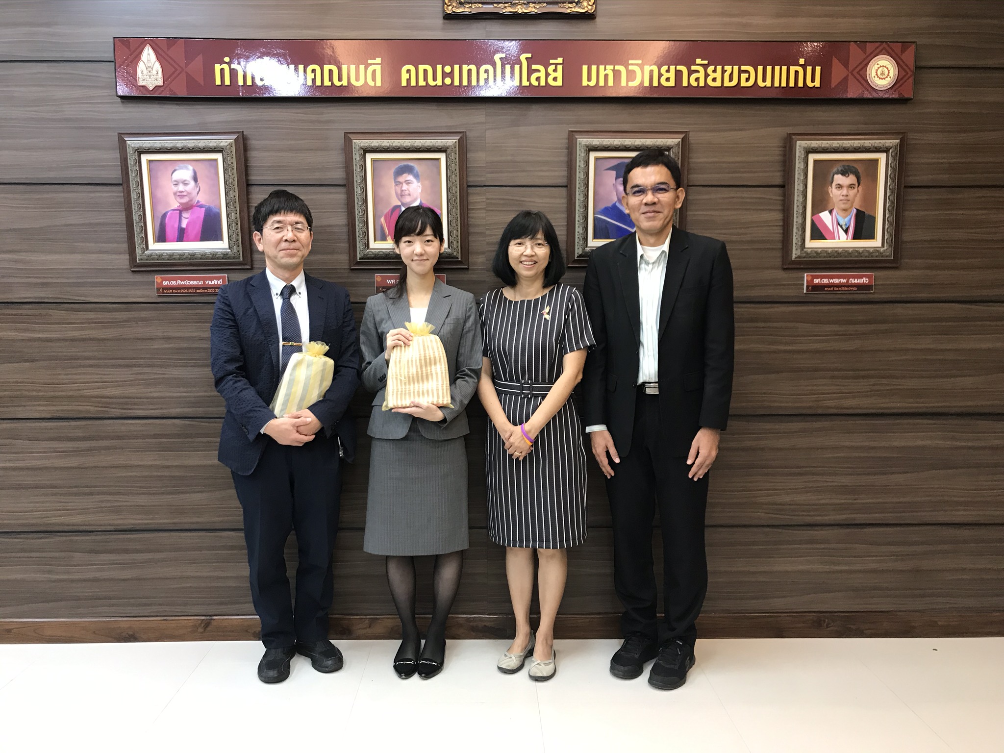 คณะเทคโนโลยีต้อนรับอาคันตุกะจาก Ritsumeikan University ประเทศญี่ปุ่น