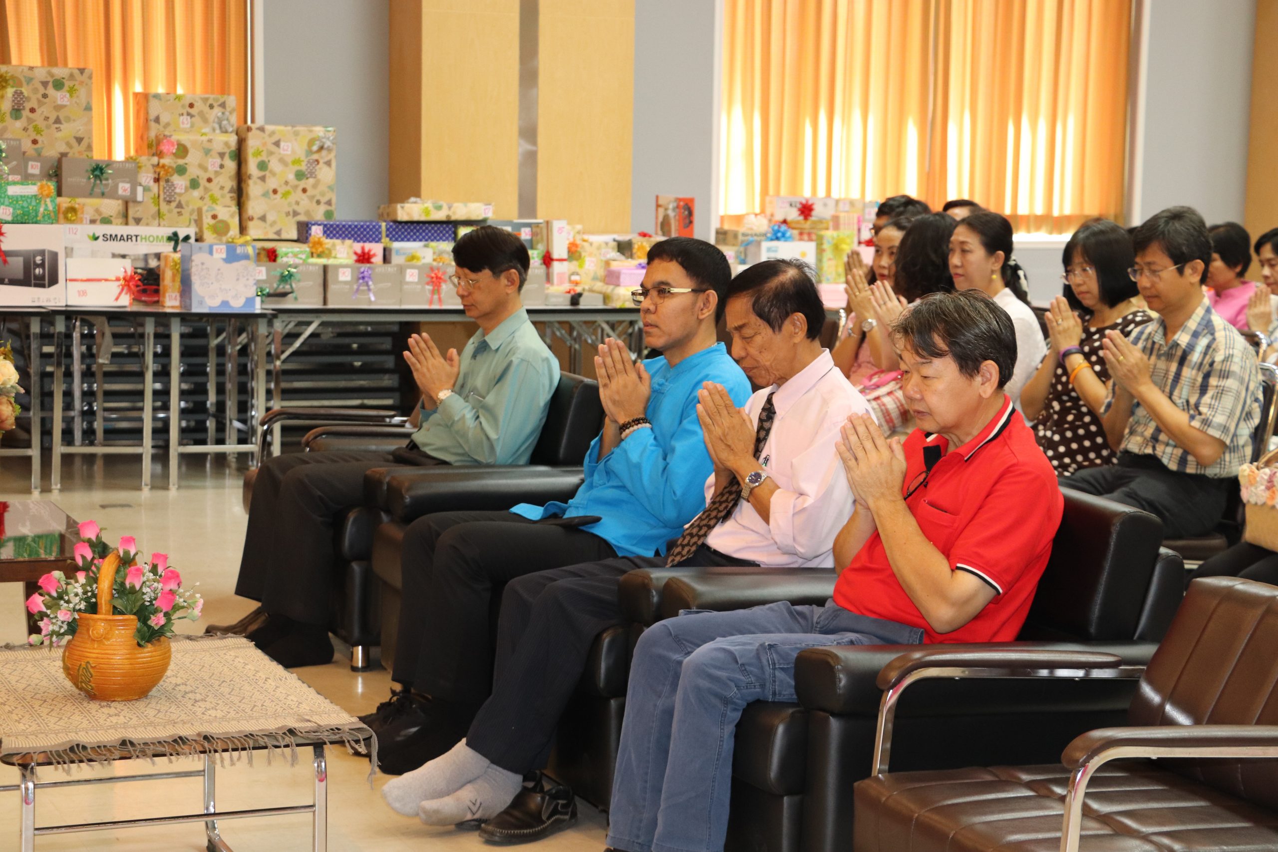 คณะเทคโนโลยีจัดงานสังสรรค์ต้อนรับปีใหม่ 2563