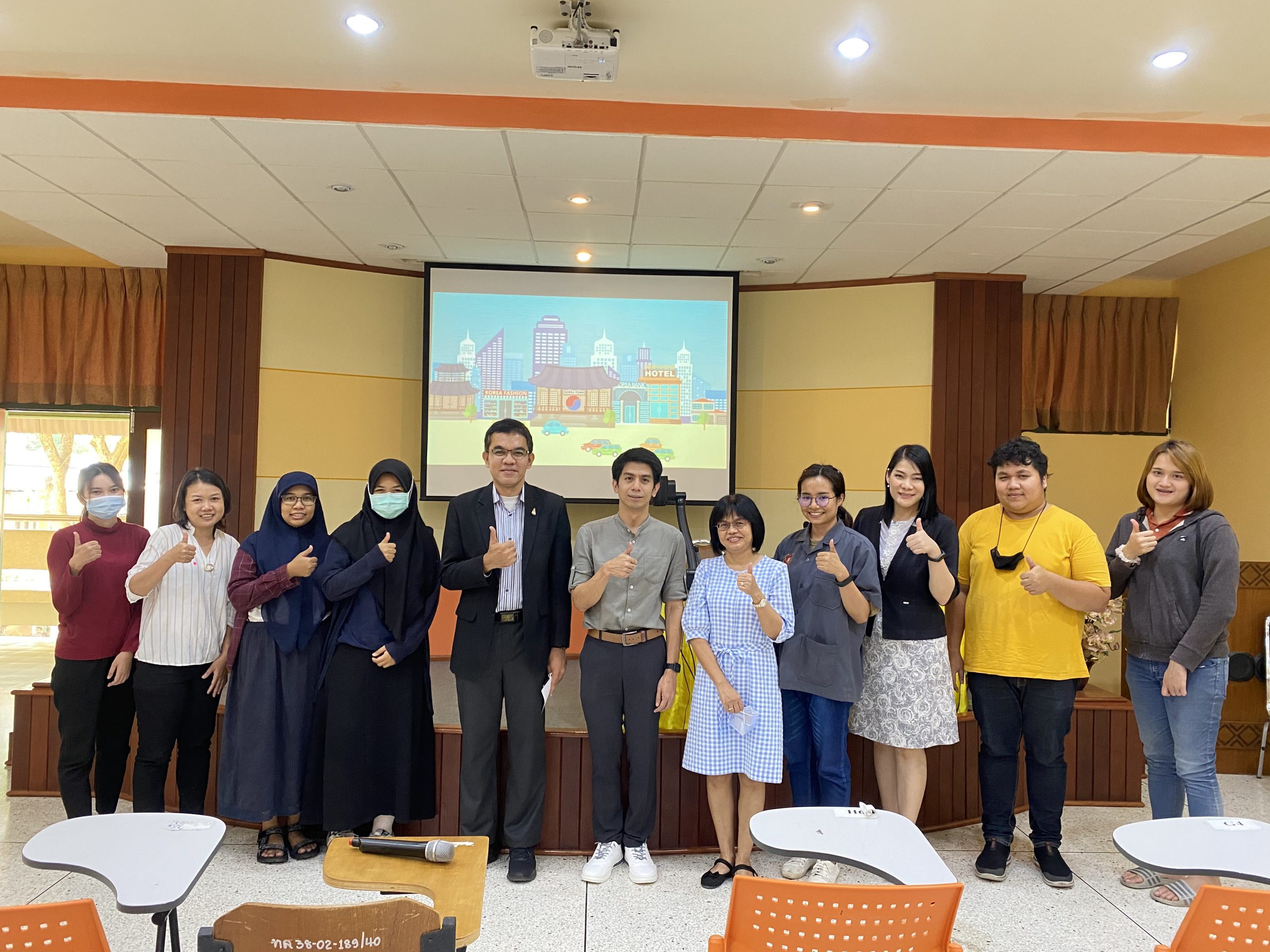 คณะเทคโนโลยี จัดกิจกรรมอบรมภาษาเกาหลี เพิ่มศักยภาพภาษาต่างประเทศที่ 2 ให้กับนักศึกษา