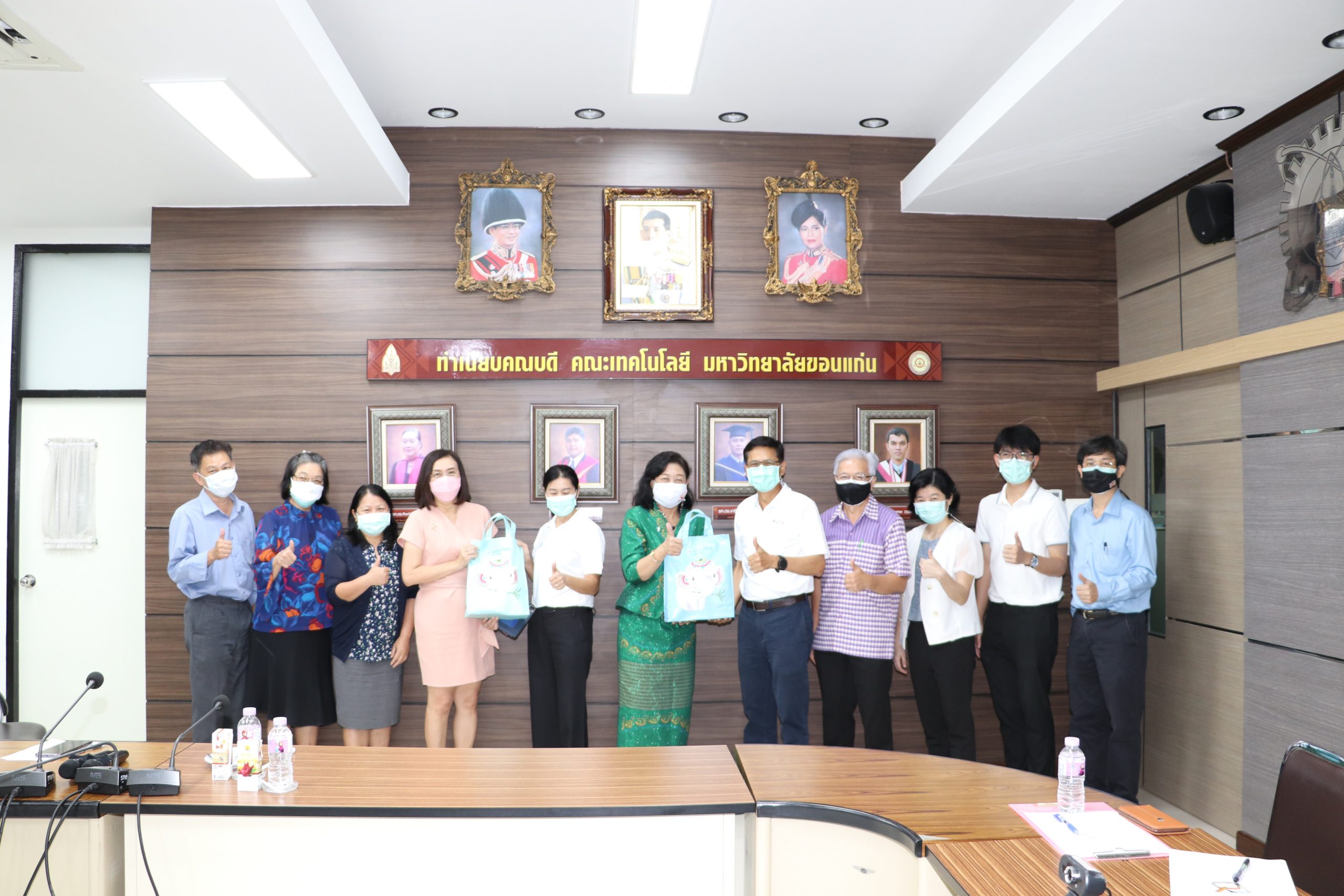 คณะเทคโนโลยีต้อนรับผู้บริหารจากบริษัท น้ำตาลมิตรผล จำกัด ร่วมประชุมหารือการวิจัยด้านอุตสาหกรรม
