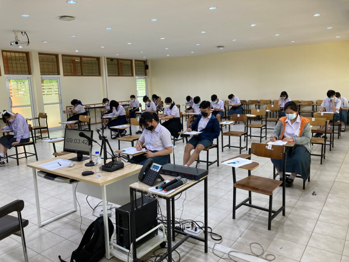 สาขาเทคโนโลยีธรณี จัดคัดเลือกนักเรียนทั่วภาคตะวันออกเฉียงเหนือ เพื่อเข้าโอลิมปิกวิชาการ สอวน. วิชาวิทยาศาสตร์โลกและอวกาศ ศูนย์ภาคตะวันออกเฉียงเหนือ มหาวิทยาลัยขอนแก่น ประจำปีการศึกษา 2564
