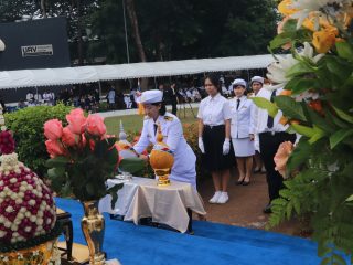 คณะเทคโนโลยี มข. เข้าร่วมพิธีถวายพานพุ่มราชสักการะพระบรมราชานุสาวรีย์ พระบาทสมเด็จพระปรเมนทรรามาธิบดี ศรีสินทรมหามงกุฎ พระจอมเกล้าเจ้าอยู่หัว พระสยามเทวมหามกุฏ วิทยมหาราช รัชกาลที่ 4 “พระบิดาแห่งวิทยาศาสตร์ไทย”