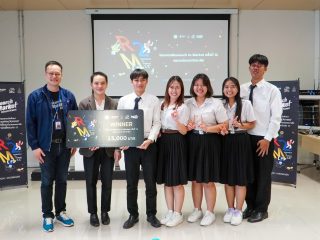 อาจารย์ Food Tech คณะเทคโนโลยี x ทีมนักศึกษา คณะบริหารธุรกิจและการบัญชี และคณะวิทยาศาสตร์ ต่อยอดผลงานวิจัย “โปรตีนเสริมซินไบโอติกส์” สู่นวัตพาณิชย์   คว้า 3 รางวัลสุดยอดแผนธุรกิจ   ในโครงการ Research to Market: R2M 2024   (รอบมหาวิทยาลัย) เวทีที่มุ่งเพาะเมล็ดพันธุ์สู่ต้นกล้าธุรกิจนวัตกรรม