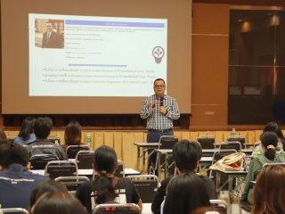 งานสนับสนุนวิชาการ คณะเทคโนโลยี มข. จัดกิจกรรมสหกิจศึกษาให้กับนักศึกษาคณะเทคโนโลยี มข.(The Academic Support Division of the Faculty of Technology at Khon Kaen University organizes cooperative education activities for students of the Faculty of Technology at Khon Kaen University)