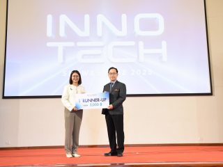อาจารย์สาขาเทคโนโลยีธรณี มข. คว้ารางวัลรองชนะเลิศอันดับ 1 ในงาน INNOTECH SHOW & SHARE 2025