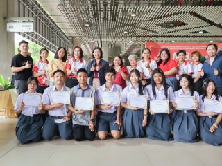 คณะเทคโนโลยี มข. ต้อนรับนักเรียนโรงเรียนสาธิตฯ ร่วมกิจกรรมจิตอาสาในงาน “มหกรรม มข. บริการชุมชน”