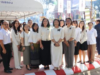 คณะเทคโนโลยี มข. เข้าร่วมบวงสรวงเจ้าพ่อมอดินแดง ประจำปี พ.ศ. 2568 ณ ศาลาธรรมสถานศาลเจ้าพ่อมอดินแดง มข.