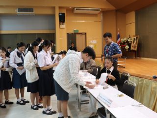 งานสนับสนุนวิชาการ คณะเทคนโลยี มข. ได้จัดรับนักเรียนเข้าสัมภาษณ์ศึกษาต่อในระดับปริญญาตรี รอบที่ 1 Portfolio ประจำปีการศึกษา 2569