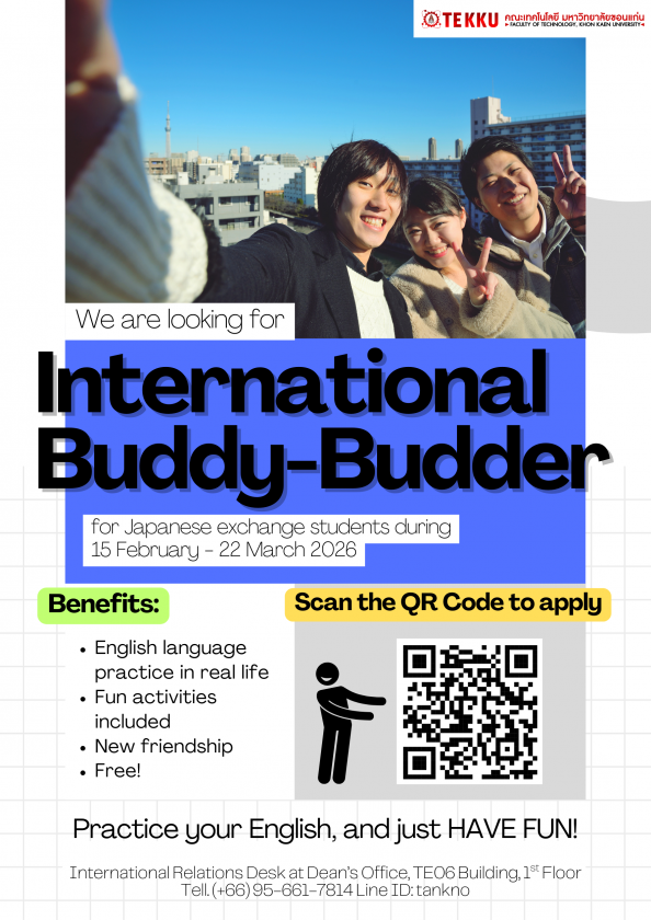 International Buddy-Budder Program: Applications Now Open