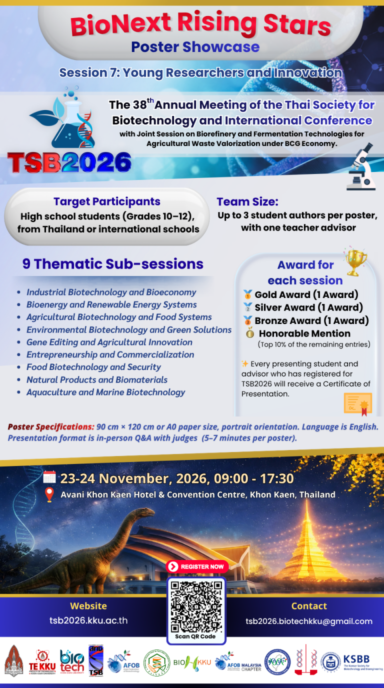 BioNext Rising Stars (Session 7: Young Researchers and Innovation)