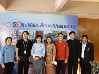 คณะเทคโนโลยี มข. ร่วมแสดงความยินดีวันสถาปนาคณะพยาบาลศาสตร์ ครบรอบ 55 ปี